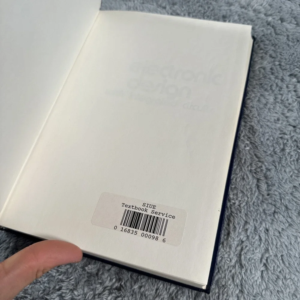 Electronic Design with Integrated Circuits by Comer David J 1981 Textbook